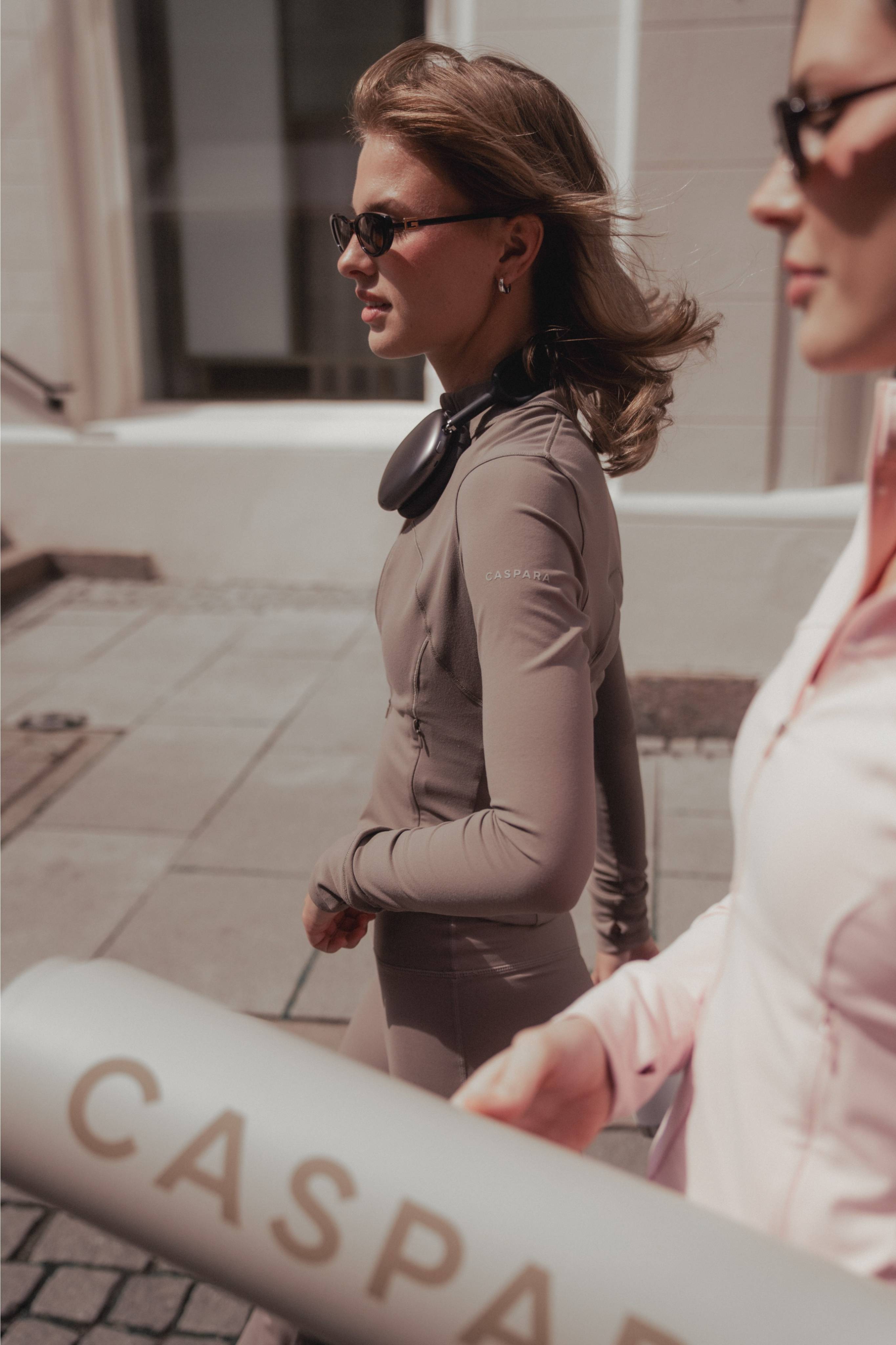 Sculptluxe® Zip Jacket - Truffle